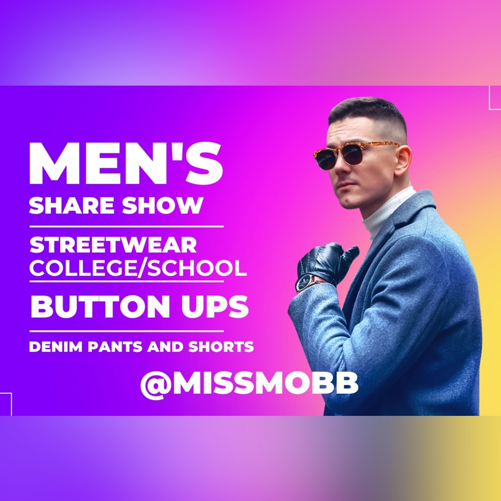 LIVE NOW! MENS Share Show!